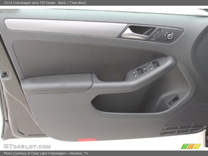 Black / Titan Black 2014 Volkswagen Jetta TDI Sedan