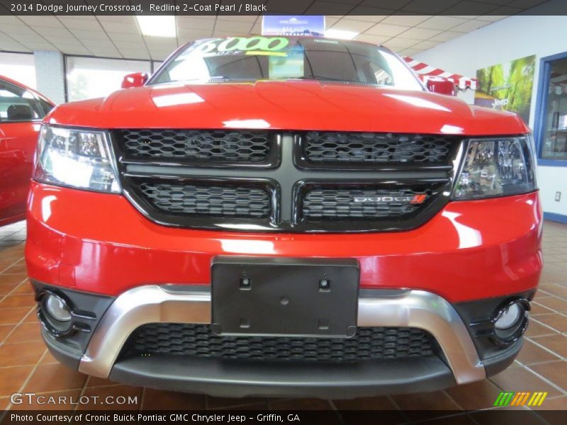 Redline 2-Coat Pearl / Black 2014 Dodge Journey Crossroad