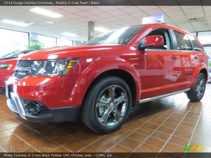 Redline 2-Coat Pearl / Black 2014 Dodge Journey Crossroad