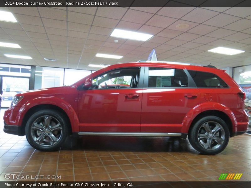 Redline 2-Coat Pearl / Black 2014 Dodge Journey Crossroad