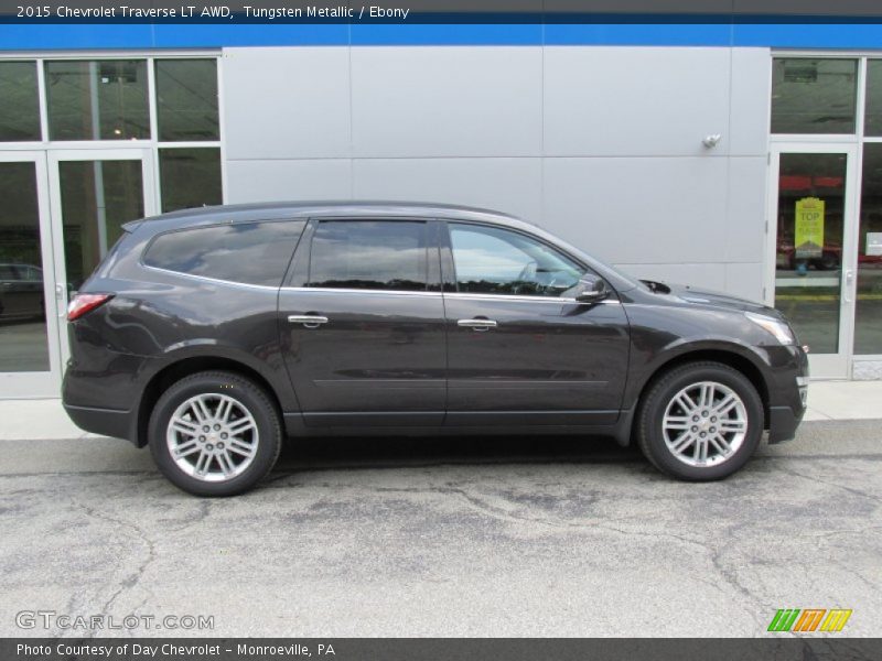 Tungsten Metallic / Ebony 2015 Chevrolet Traverse LT AWD