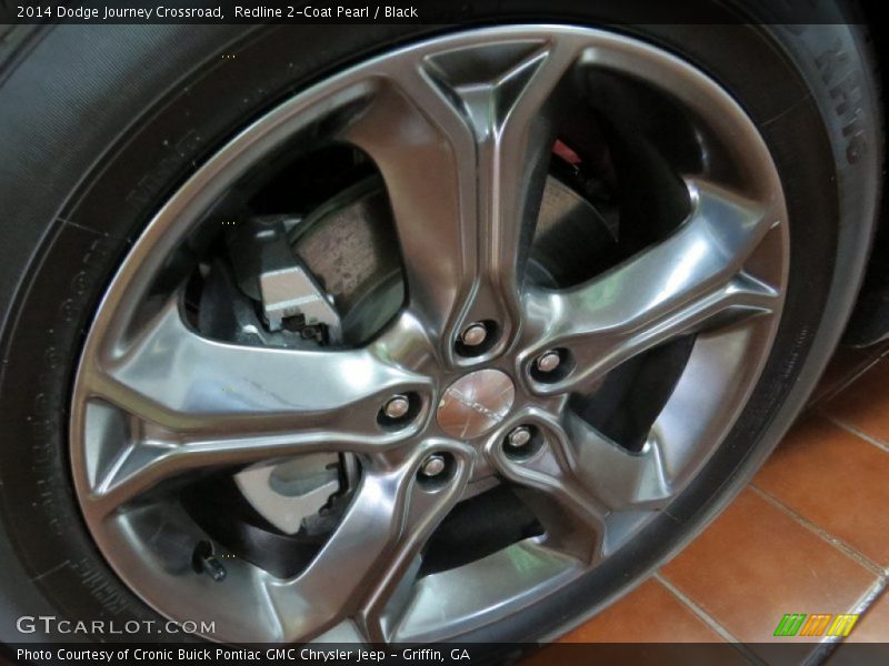Redline 2-Coat Pearl / Black 2014 Dodge Journey Crossroad