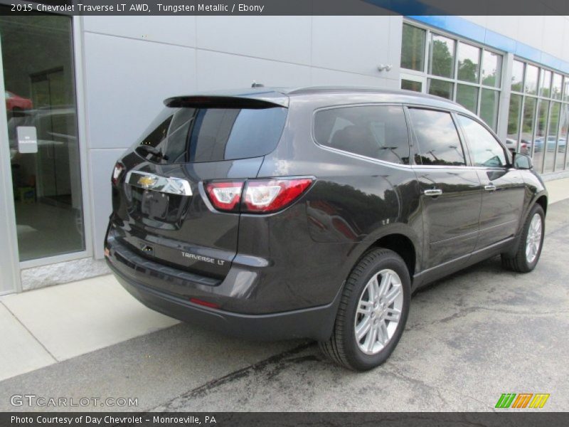 Tungsten Metallic / Ebony 2015 Chevrolet Traverse LT AWD