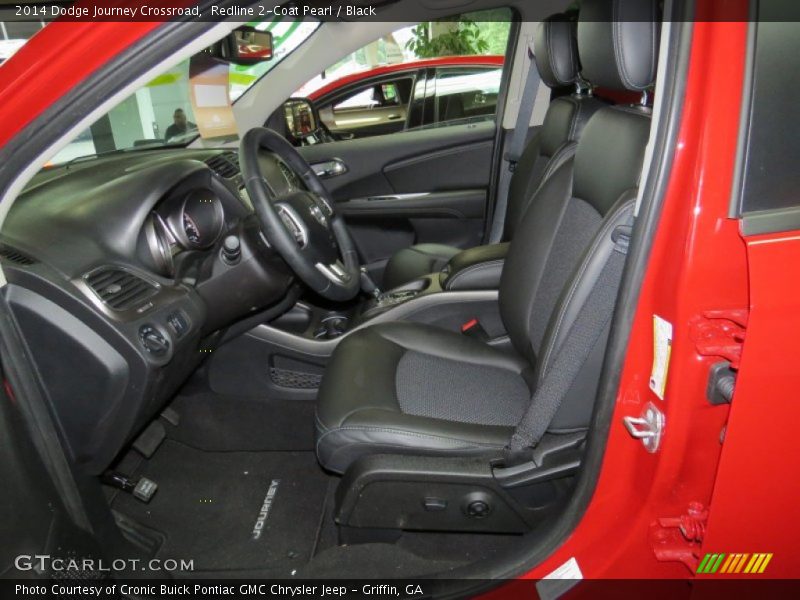  2014 Journey Crossroad Black Interior