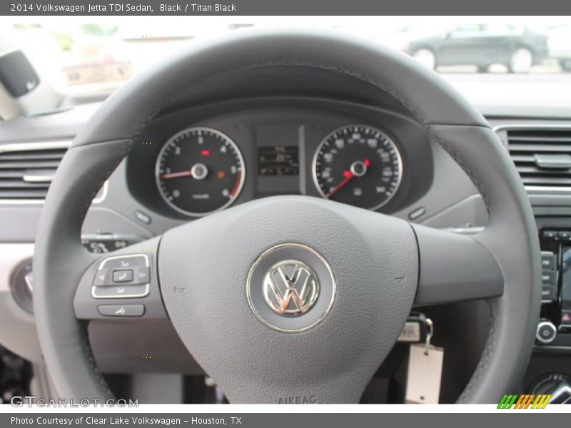 Black / Titan Black 2014 Volkswagen Jetta TDI Sedan