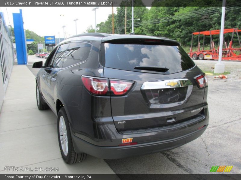 Tungsten Metallic / Ebony 2015 Chevrolet Traverse LT AWD