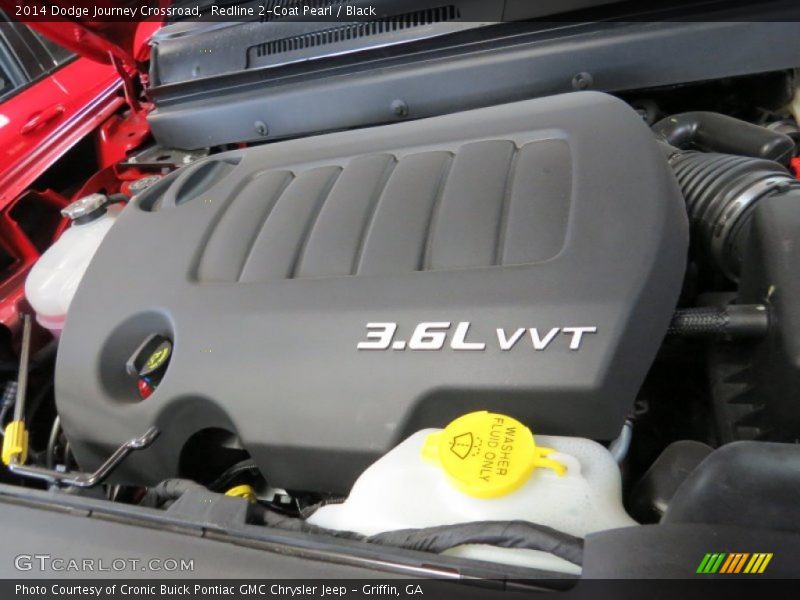 Redline 2-Coat Pearl / Black 2014 Dodge Journey Crossroad