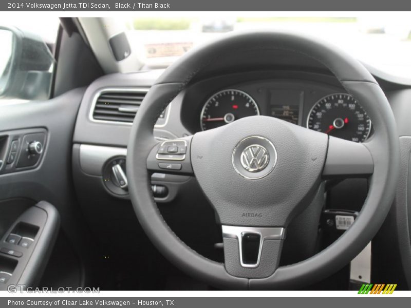 Black / Titan Black 2014 Volkswagen Jetta TDI Sedan