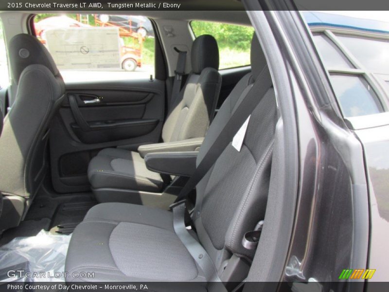 Tungsten Metallic / Ebony 2015 Chevrolet Traverse LT AWD