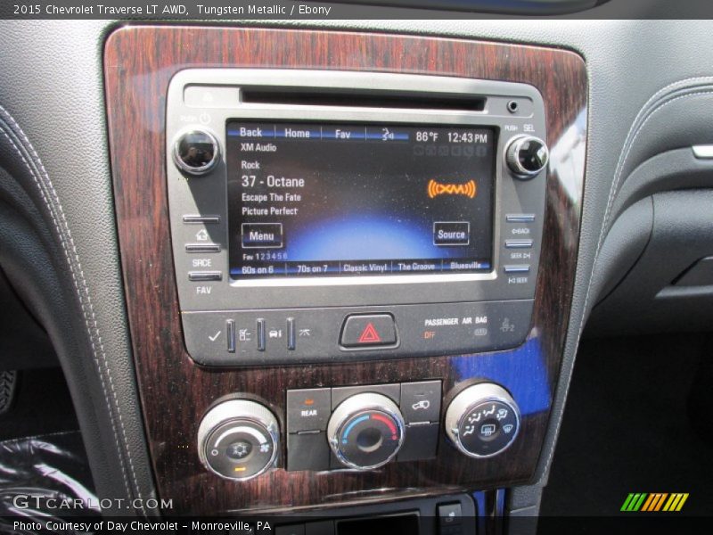 Tungsten Metallic / Ebony 2015 Chevrolet Traverse LT AWD