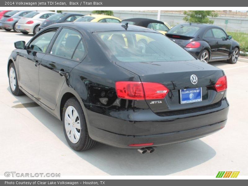 Black / Titan Black 2014 Volkswagen Jetta TDI Sedan