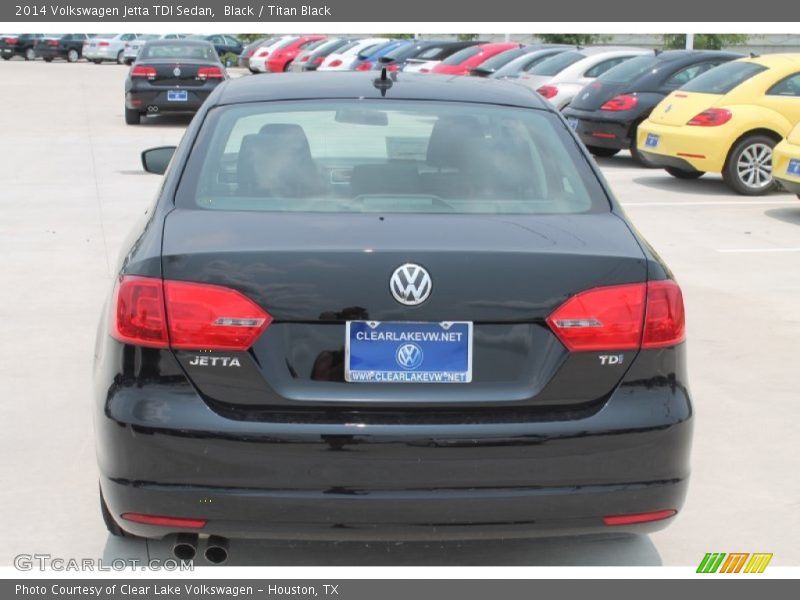 Black / Titan Black 2014 Volkswagen Jetta TDI Sedan