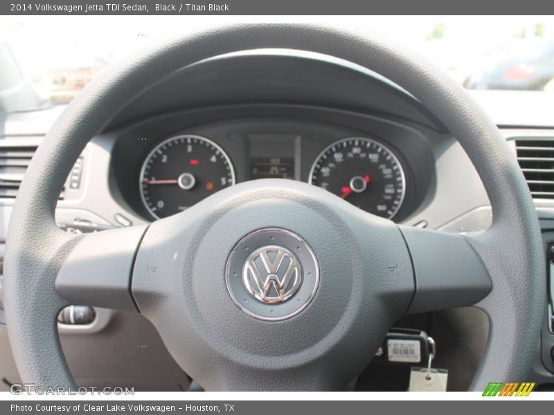 Black / Titan Black 2014 Volkswagen Jetta TDI Sedan