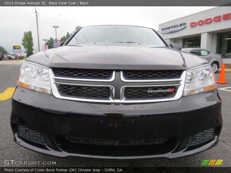 Black Clear Coat / Black 2014 Dodge Avenger SE