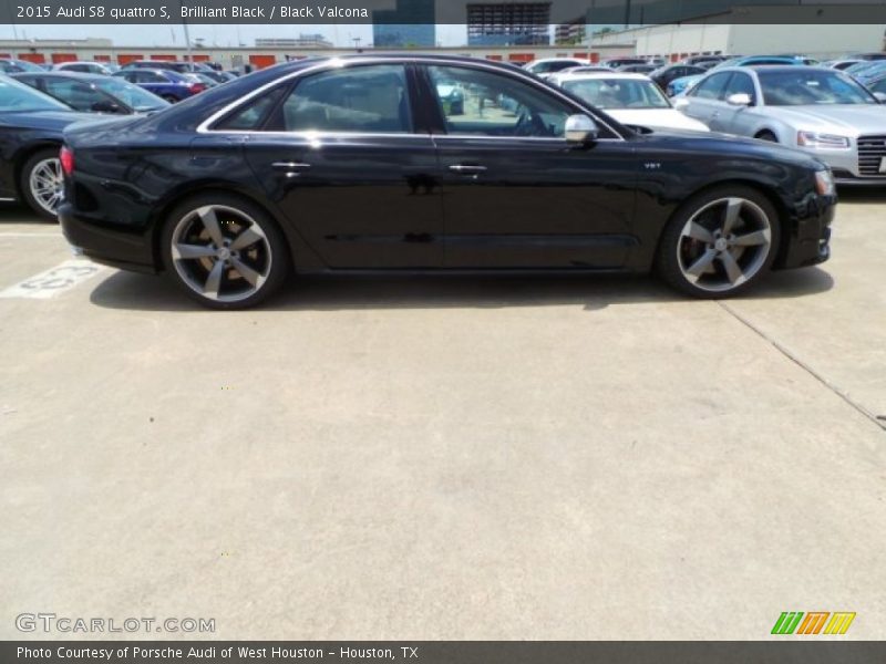 Brilliant Black / Black Valcona 2015 Audi S8 quattro S