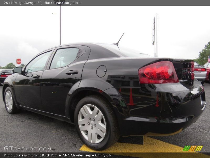 Black Clear Coat / Black 2014 Dodge Avenger SE
