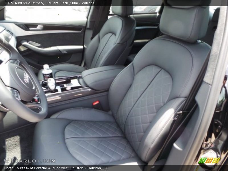 Brilliant Black / Black Valcona 2015 Audi S8 quattro S