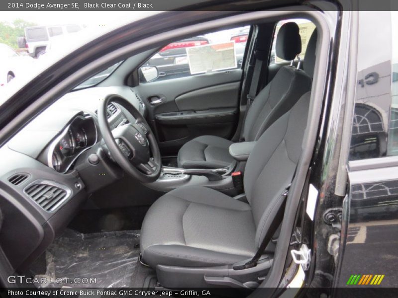 Black Clear Coat / Black 2014 Dodge Avenger SE