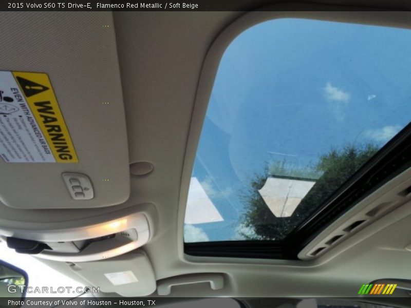 Flamenco Red Metallic / Soft Beige 2015 Volvo S60 T5 Drive-E