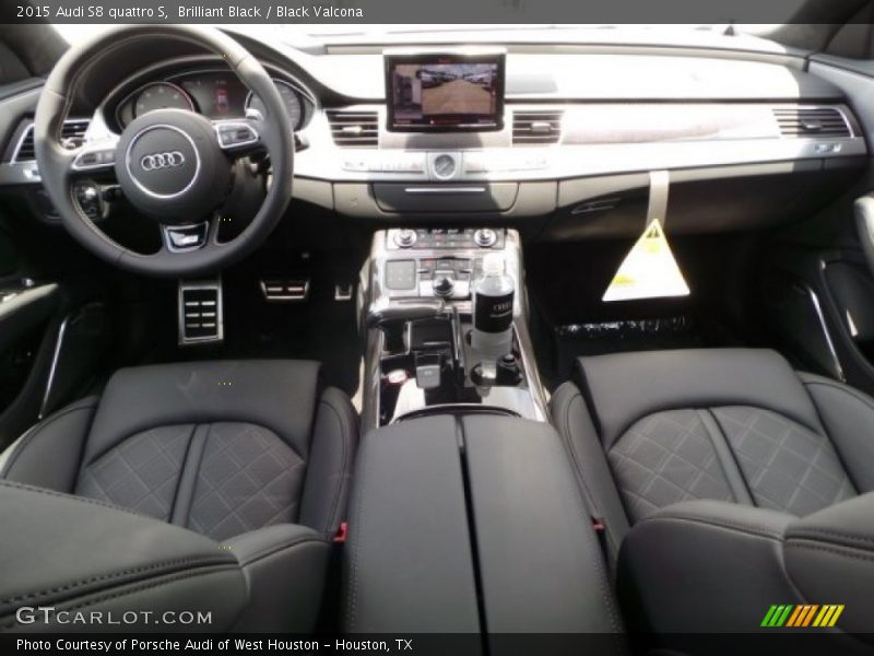 Brilliant Black / Black Valcona 2015 Audi S8 quattro S