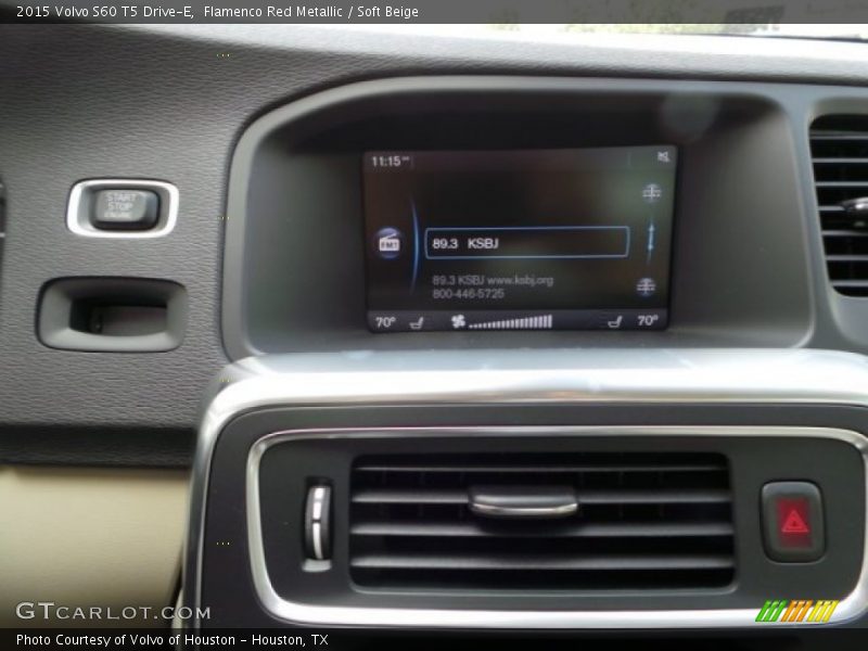 Flamenco Red Metallic / Soft Beige 2015 Volvo S60 T5 Drive-E