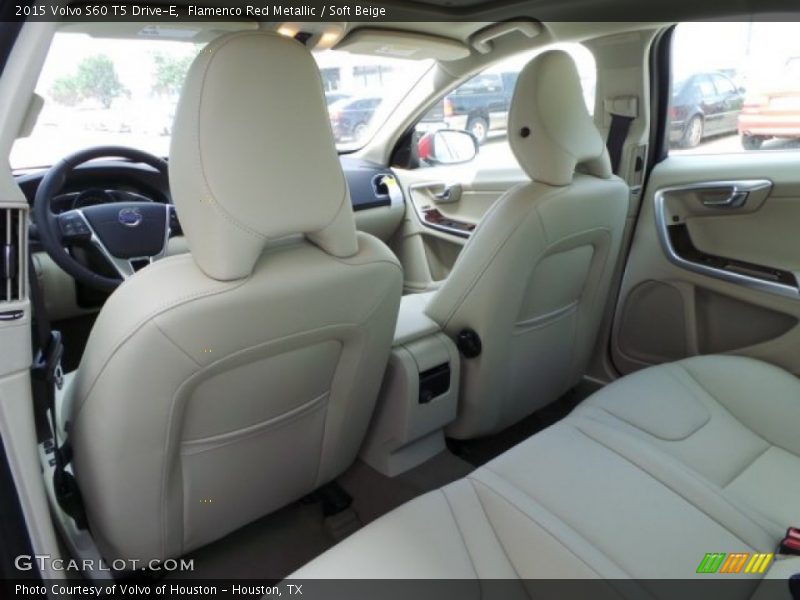 Flamenco Red Metallic / Soft Beige 2015 Volvo S60 T5 Drive-E