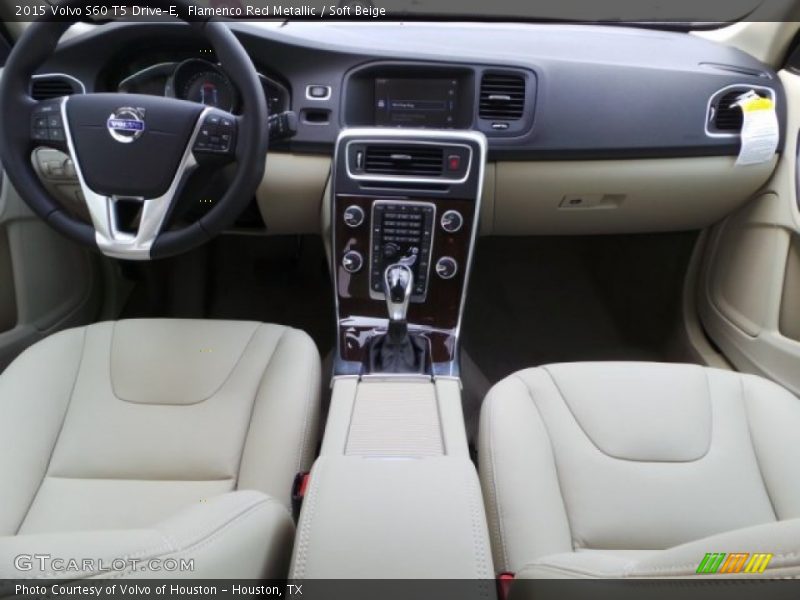 Flamenco Red Metallic / Soft Beige 2015 Volvo S60 T5 Drive-E