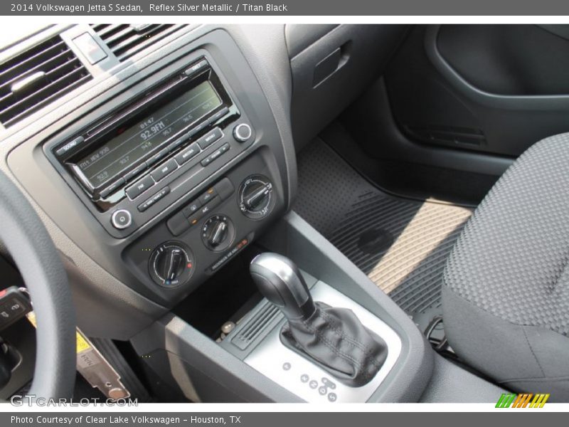 Reflex Silver Metallic / Titan Black 2014 Volkswagen Jetta S Sedan