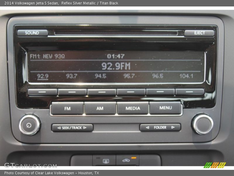 Reflex Silver Metallic / Titan Black 2014 Volkswagen Jetta S Sedan