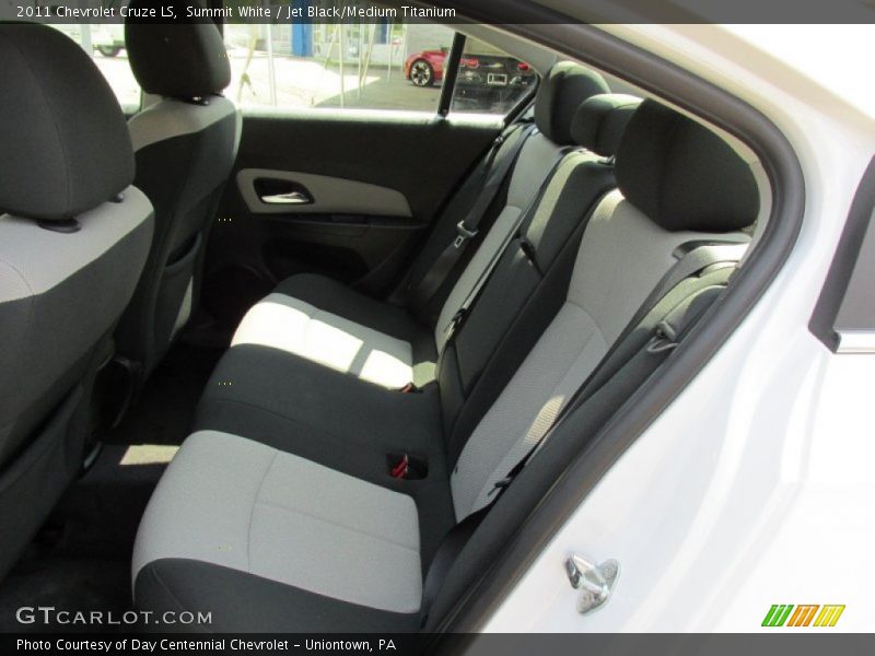 Summit White / Jet Black/Medium Titanium 2011 Chevrolet Cruze LS
