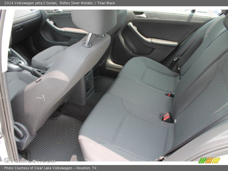 Reflex Silver Metallic / Titan Black 2014 Volkswagen Jetta S Sedan