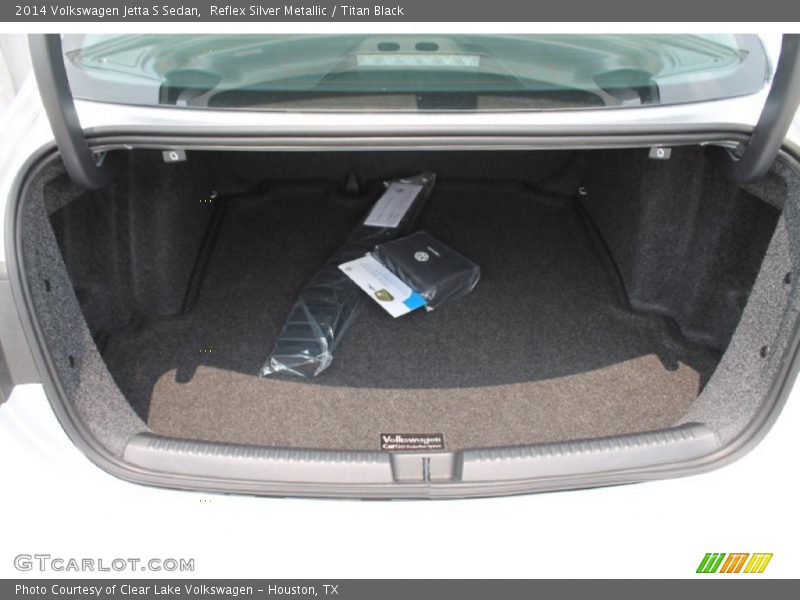 Reflex Silver Metallic / Titan Black 2014 Volkswagen Jetta S Sedan