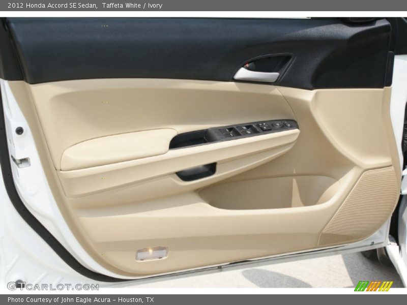 Taffeta White / Ivory 2012 Honda Accord SE Sedan