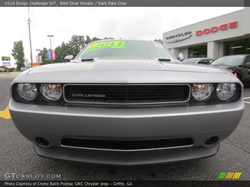 Billet Silver Metallic / Dark Slate Gray 2014 Dodge Challenger SXT