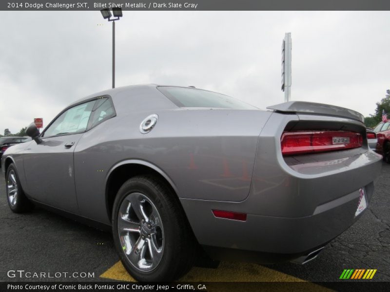 Billet Silver Metallic / Dark Slate Gray 2014 Dodge Challenger SXT
