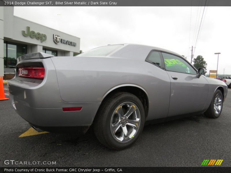 Billet Silver Metallic / Dark Slate Gray 2014 Dodge Challenger SXT