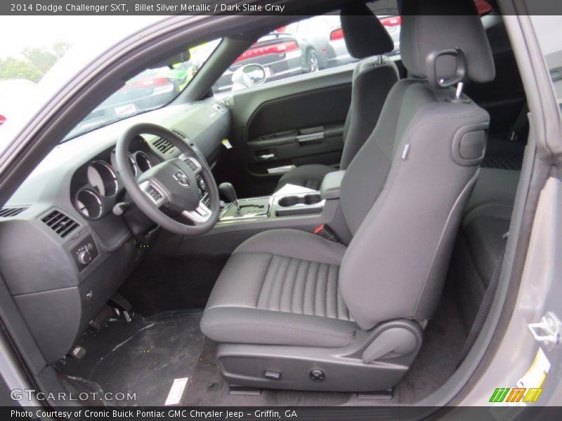 Billet Silver Metallic / Dark Slate Gray 2014 Dodge Challenger SXT