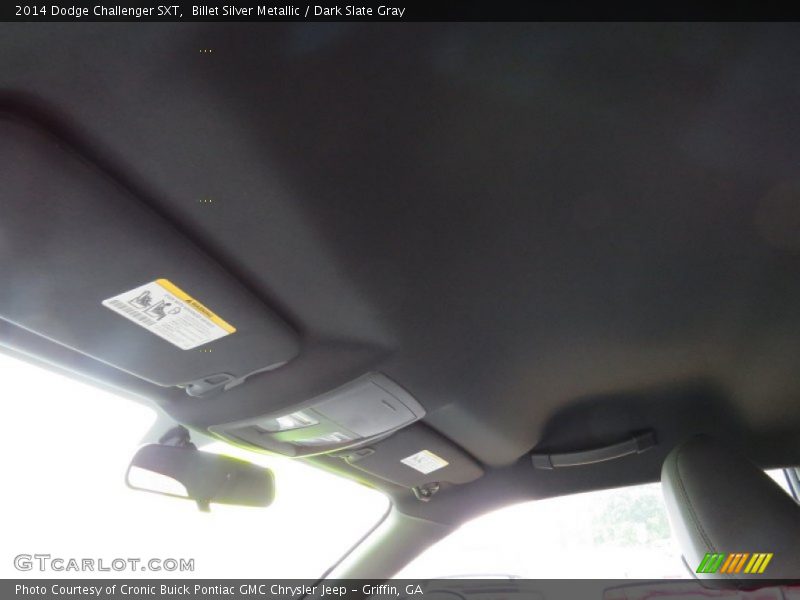 Billet Silver Metallic / Dark Slate Gray 2014 Dodge Challenger SXT