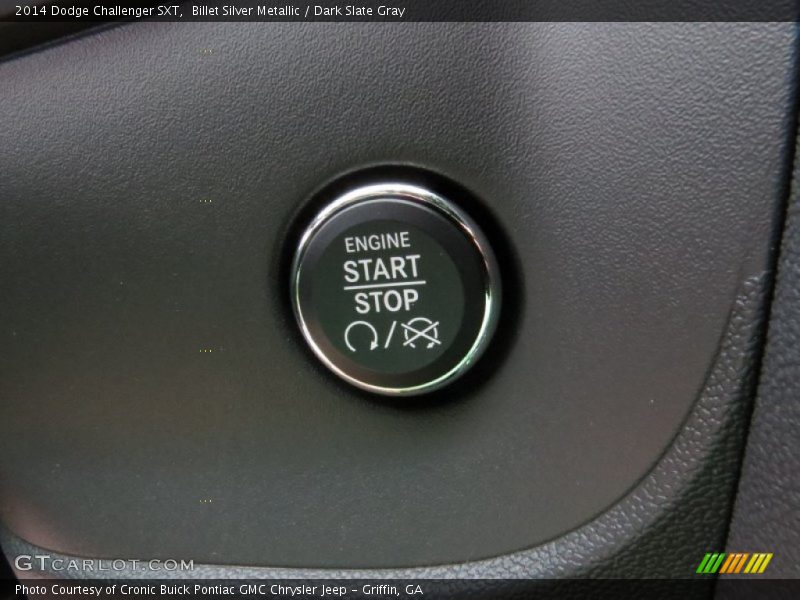 Billet Silver Metallic / Dark Slate Gray 2014 Dodge Challenger SXT