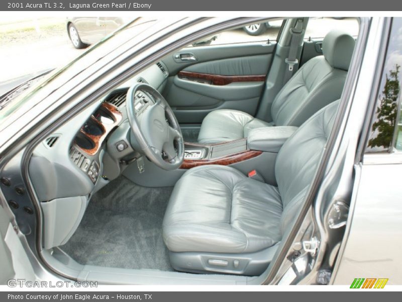 Laguna Green Pearl / Ebony 2001 Acura TL 3.2