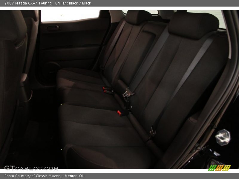 Rear Seat of 2007 CX-7 Touring