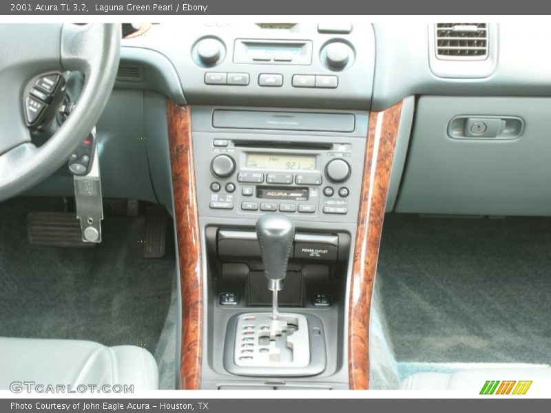 Laguna Green Pearl / Ebony 2001 Acura TL 3.2