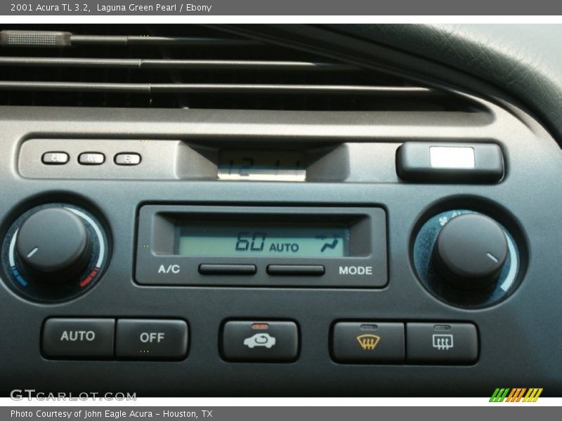 Laguna Green Pearl / Ebony 2001 Acura TL 3.2