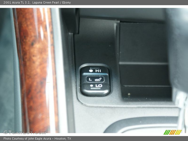 Laguna Green Pearl / Ebony 2001 Acura TL 3.2