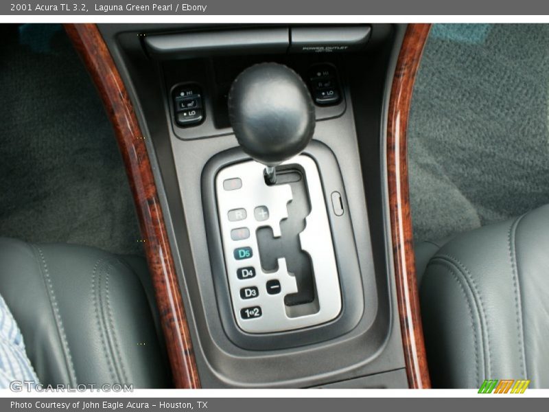 Laguna Green Pearl / Ebony 2001 Acura TL 3.2