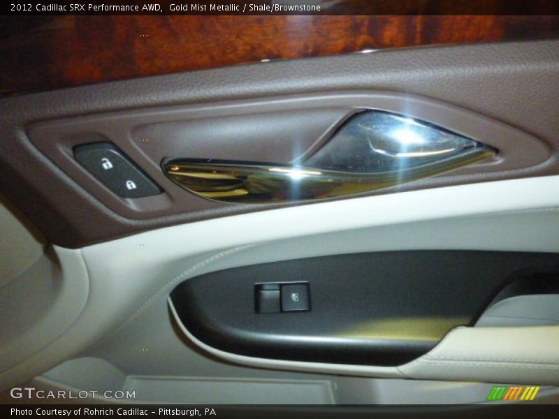 Gold Mist Metallic / Shale/Brownstone 2012 Cadillac SRX Performance AWD