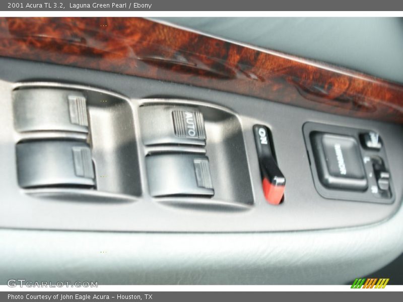 Laguna Green Pearl / Ebony 2001 Acura TL 3.2