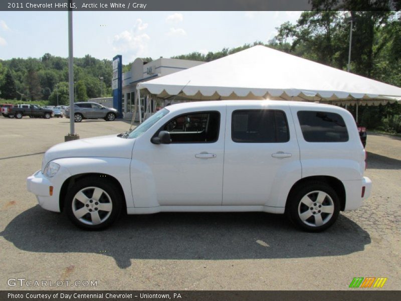 Arctic Ice White / Gray 2011 Chevrolet HHR LS
