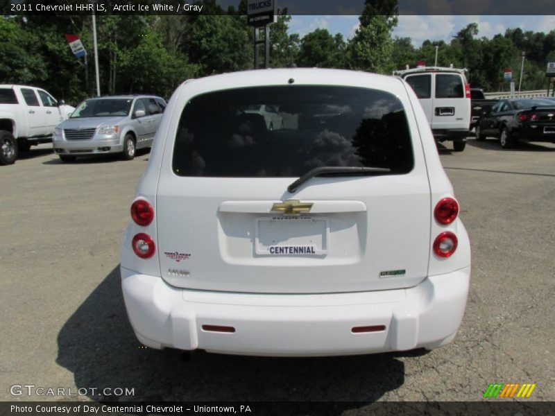 Arctic Ice White / Gray 2011 Chevrolet HHR LS