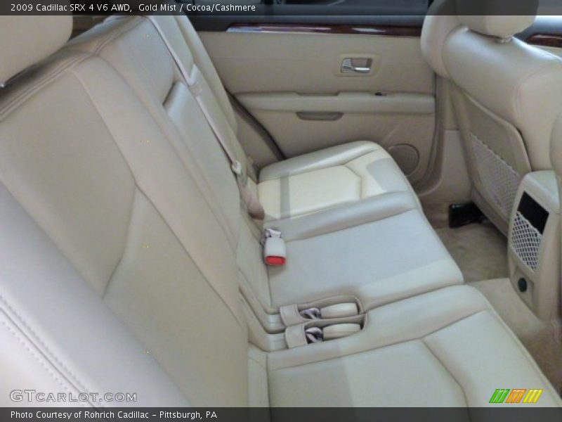 Gold Mist / Cocoa/Cashmere 2009 Cadillac SRX 4 V6 AWD